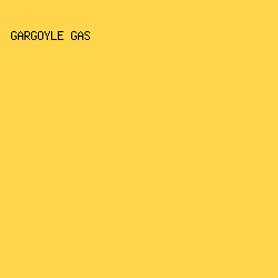 FFD54D - Gargoyle Gas color image preview