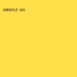 FFDF4C - Gargoyle Gas color image preview