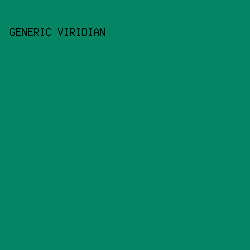 048664 - Generic Viridian color image preview