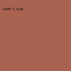 AA6351 - Giant's Club color image preview