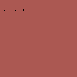 AB5852 - Giant's Club color image preview