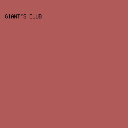 B05A5A - Giant's Club color image preview