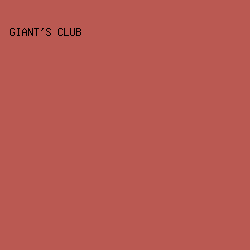 BA5952 - Giant's Club color image preview