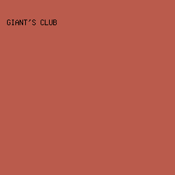 BA5B4C - Giant's Club color image preview