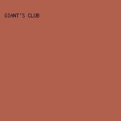 b1604e - Giant's Club color image preview