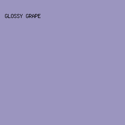 9B95BF - Glossy Grape color image preview