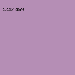 b58eb5 - Glossy Grape color image preview
