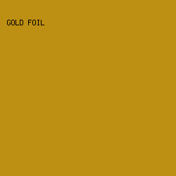 BD8F13 - Gold Foil color image preview