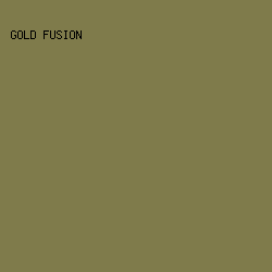 7f7b4b - Gold Fusion color image preview