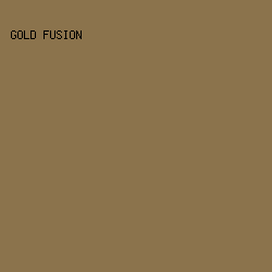 8B734C - Gold Fusion color image preview