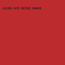 BC2B2E - Golden Gate Bridge Orange color image preview