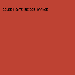 BE4233 - Golden Gate Bridge Orange color image preview