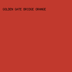 C1392D - Golden Gate Bridge Orange color image preview