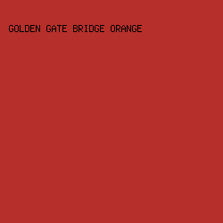 b72f2a - Golden Gate Bridge Orange color image preview