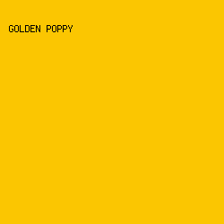 FBC601 - Golden Poppy color image preview