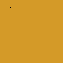 D49A28 - Goldenrod color image preview
