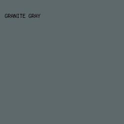 5D696A - Granite Gray color image preview