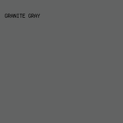 626363 - Granite Gray color image preview