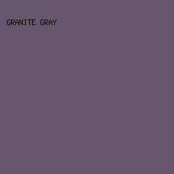 66566E - Granite Gray color image preview