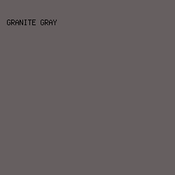 665f60 - Granite Gray color image preview