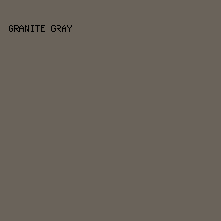 6A635A - Granite Gray color image preview