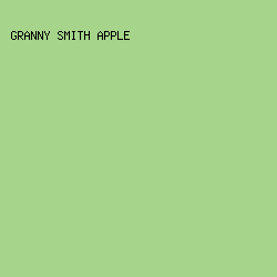 A5D48A - Granny Smith Apple color image preview