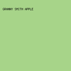 A7D489 - Granny Smith Apple color image preview