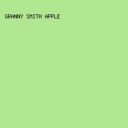 B2E792 - Granny Smith Apple color image preview