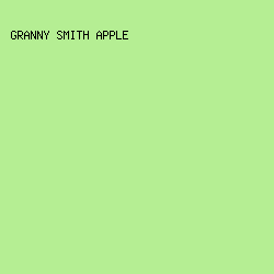 B5EE93 - Granny Smith Apple color image preview