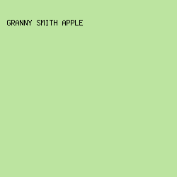BCE4A0 - Granny Smith Apple color image preview