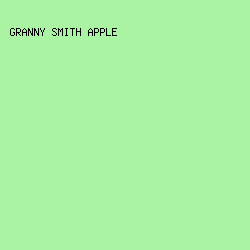aaf3a2 - Granny Smith Apple color image preview