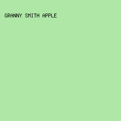 aee7a6 - Granny Smith Apple color image preview