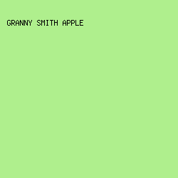 afef8d - Granny Smith Apple color image preview