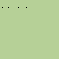 b6d097 - Granny Smith Apple color image preview