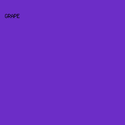 6C2DC7 - Grape color image preview