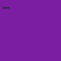 7B1FA2 - Grape color image preview