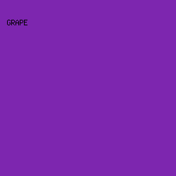 7D26AF - Grape color image preview