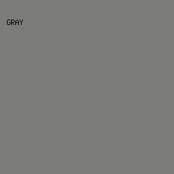 7C7C7B - Gray color image preview