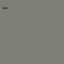 7E8076 - Gray color image preview