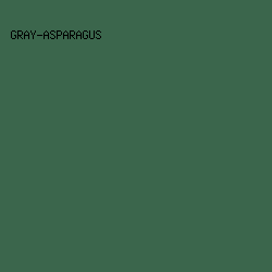 3B664C - Gray-Asparagus color image preview