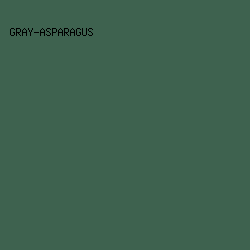 3E624F - Gray-Asparagus color image preview
