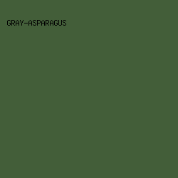 435e39 - Gray-Asparagus color image preview