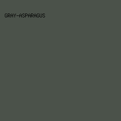 4B524A - Gray-Asparagus color image preview