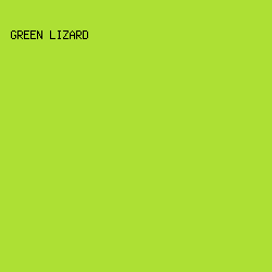 ADE034 - Green Lizard color image preview