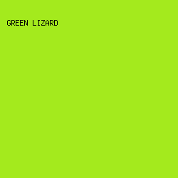 a4ea1d - Green Lizard color image preview