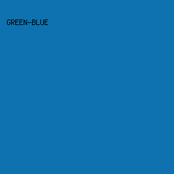 0E72B0 - Green-Blue color image preview