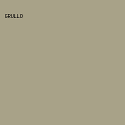 A8A288 - Grullo color image preview