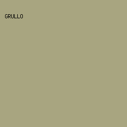 A8A580 - Grullo color image preview