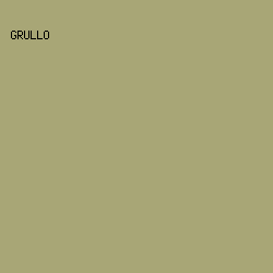 A8A676 - Grullo color image preview