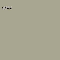A8A691 - Grullo color image preview
